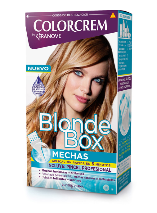 blonde box mechas