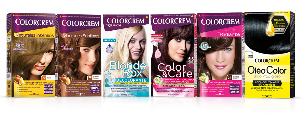 Como teñir el cabello después de una decoloración? Colorcrem
